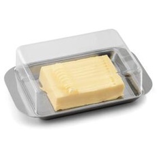 Butterdose Edelstahl - Acryl