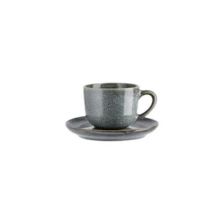 Asa Selection Espressotasse mit Untertasse Set denim, 2-tlg (27110118)