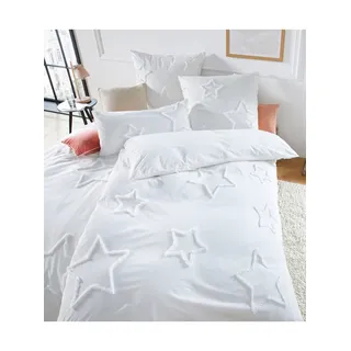 heine home Bettwäsche 2 Stk. tlg., weiß