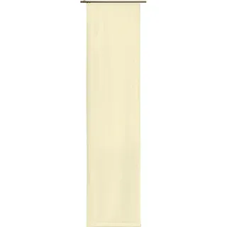 Schiebegardine WIRTH "Sunday" Gr. 4, beige (creme), B:60cm H:245cm, Jacquard, Baumwolle, Polyester, Gardinen, Schiebegardine, Mit Zubehör