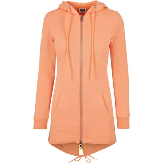 URBAN CLASSICS Ladies Sweat Parka in orange Größe S