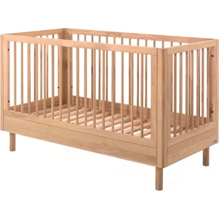 Home Affaire »hochwertig, stabil gebaut, Made in Europe, Oberfläche geölt lt. EN71-3« 70/140 cm, mit Schlupfsprossen und Lattenrost, höhenverstellbar,