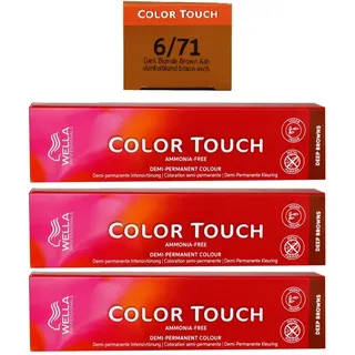 Color Touch Deep Browns 6/71 dunkelblond braun-asch 60 ml