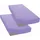 Spannbettlaken Jersey 90 x 200 cm lila 2 St.