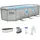 Power Steel Swim Vista Series Frame Pool Komplett-Set 549 x 274 x 122 cm inkl. Filterpumpe, Abdeckplane, Poolleiter