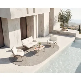 Set Chill, Loop, anthrazit - Das Set besteht aus: 1 x Sofa Chill, 2 x Loungesessel Chill XL, 1 x Beistellt...