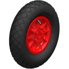 Bild von 454041 PK 402/20-75R-ROT Rad-Luftreifen Rad-Durchmesser: 400mm Tragfähigkeit (max.): 250kg