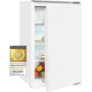 Exquisit EKS131-4-E-040D Einbaukühlschrank (118 l, 880 mm hoch, Weiß)
