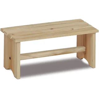 King Collection King Home S1513042 Fußstütze aus Holz, 35 x 17,5 x 15,5 cm