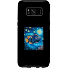 Hülle für Galaxy S8 Humuhumunukunukuapua'a Reef Drückerfisch Sternennacht