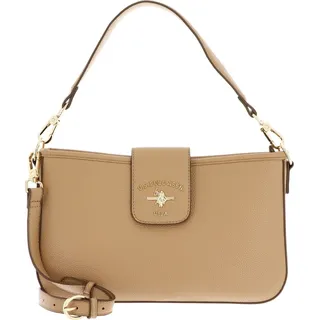 U.S. POLO ASSN. Schultertasche Umhängetasche Stanford Shoulder Bag Biscuit hellbraun - Braun