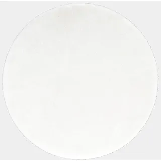 Andiamo Sitzkissen Lambskin Rund 40 x 40 cm Weiß