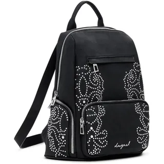 DESIGUAL Chester Poker Face Mini Backpack Schwarz