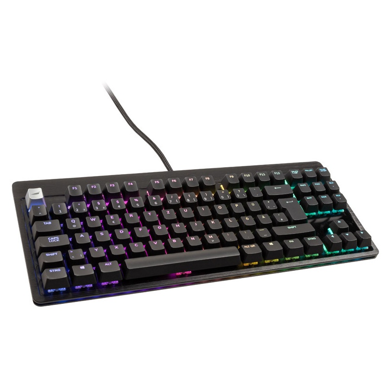 Bild von Everest Core Midnight Black, TKL, LEDs RGB, MX BROWN, USB, DE (MG-EVK2B-CO1-DE)