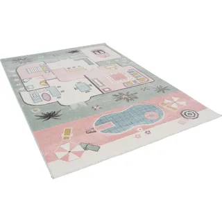 Pergamon Pergamon, Spielteppich | Spielmatte, Kinder Teppich Maui Kids Spielhaus 200 x 290 cm)