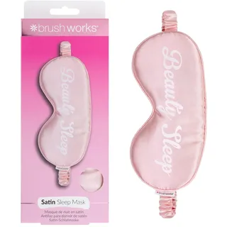 Brushworks Satin-Schlafmaske.