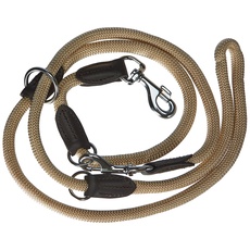 Bild von Freestyle Verstellbare Führleine für Hunde, robust, wetterfest, 1,0/200 cm, beige