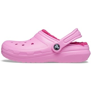 Crocs Unisex-Kinder Classic Lined Clog, Taffy Pink, 28.5 EU