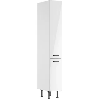 kochstation Apothekerschrank KS-Paula 30 x 58,4 x 211,8 cm Weiß