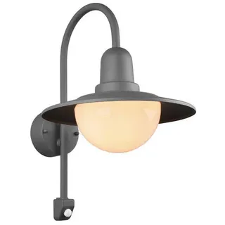 Trio Lighting Trio Leuchten AUßENWANDLEUCHTE , Weiß , Glas , 30x45.5 cm , Bewegungsmelder , Lampen & Leuchten, Außenbeleuchtung, Außenleuchten mit Bewegungsmelder
