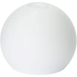 Glas Lampenschirm Ersatzglas halb Kugel weiß G9 Lochmaß Fassung ø 23 mm opal matt Leuchtenglas Halbkugel