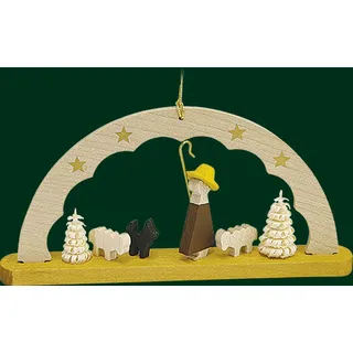 Christbaumschmuck Schwibbogen mit Schäfer Baumbehang Weihnachtsbaum NEU 13473
