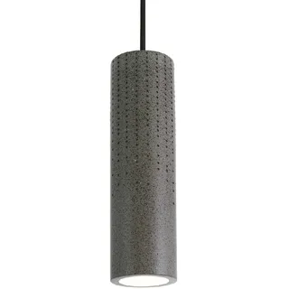 Paco Home Baroll 1-flg. Ø 7 cm zylinderförmig grau