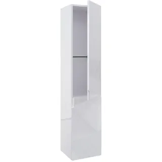 MCW Hängeschrank Reinweiß , Weiß , Holz , 30x150x30 cm , Badezimmer, Badmöbel, Hängeschränke