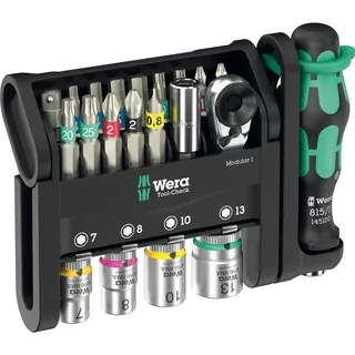 WERA Tool-Check Modular 1 Bit-Set 21-teilig