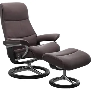 Stressless Stressless® Fußhocker »View«, mit Signature Base,Gestell Schwarz