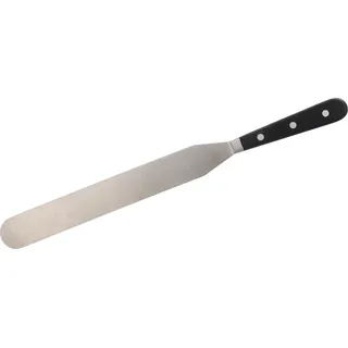 STUBAI Streichpalette geschmiedet 230 mm | Streichmesser Tortenspachtel aus Edelstahl zum Bestreichen, Dekorieren von Kuchen & Torten, rostfrei, spülmaschinenfest, für Küche, Konditorei & Gastronomie