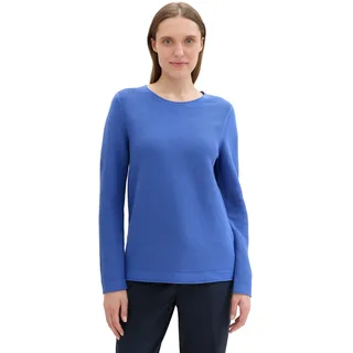 Tom Tailor Strickpullover Preppy Jean Blue S