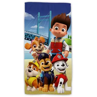 Jerry Fabrics Paw Patrol Strandtuch 70 x 140 cm rosa