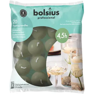 Bolsius Schwimmkerzen 20 St. Grün