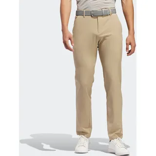 Golfhose ADIDAS PERFORMANCE "ULTIMATE365 TAPERED", Herren, Gr. 32, Länge 32, hemp,, Obermaterial: 88% Polyester, 12% Elasthan, Hosen Golfhose
