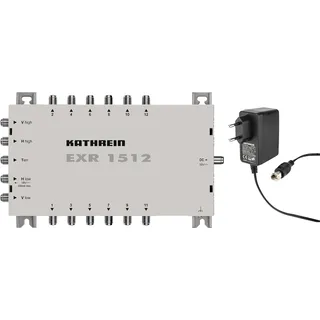 Kathrein EXR 1512 Satelliten-ZF-Verteilsystem-Multischalter (1 Satellit, 12 Teilnehmeranschlüsse, Klasse A)