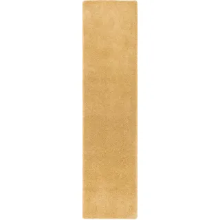 Snapstyle Palace Hochflor Shaggy Läufer Teppich 80 x 320 cm Khaki