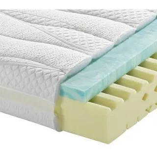 Dieter Knoll Kaltschaummatratze , Weiß , Textil , H2 , Füllung: Polyester, Hohlfaser , rechteckig , 90x200 cm , Austria Gütezeichen, Oeko-Tex® Standard 100, Made in Austria , Über- und Sondergrößen erhältlich, Bezug abnehmbar/waschbar, für Hausstauballergiker geeignet, optimale Belüftung, für verstellbare Lattenroste geeignet, atmungsaktiv, schadstoffgeprüft, aktive Schulterzone, antibakteriell, alternative Größen erhältlich , Schlafzimmer, Matratzen, Gelmatratzen