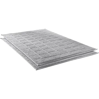 Dyckhoff "Planet" Höhe 3 mm beidseitig nutzbar fußbodenheizungsgeeignet Baumwolle, 2er Set Hotelmatte,