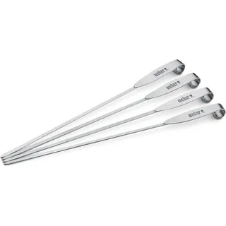 Weber Doppelspiesse Set - 8 Stück - Transparent