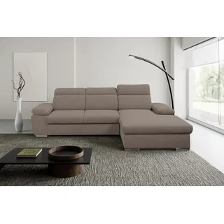 werk2 Eckcouch Polyester 2-Sitzer Beige