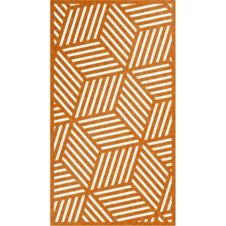 Eleo Sichtschutz Reno Cortenstahl