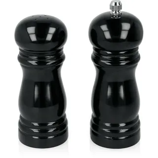 Metaltex Rubberwood Gewürzmühle schwarz