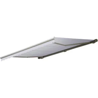 MCW Kassetten-Markise H124 mit Volant 5x3m Acryl Creme