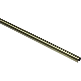 GARDINIA Gardinenstange Memphis mit Innenlauf I Ø 16 mm Messing-Antik