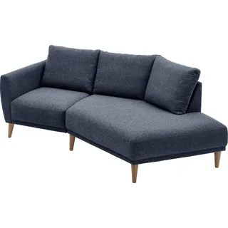 Atlantic Home Collection 2,5-Sitzer »Elvis« Polsterecke mit offenem Ende im skandinavischen Stil, Massivholzfüße,
