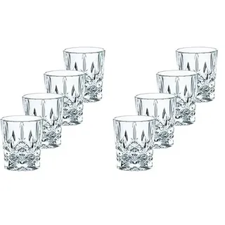 Nachtmann, 4-teiliges Schnapsgläser-Set, Stamper/Shotglas, Kristallglas, 55 ml, Noblesse, 100694, Kristall Klar (Packung mit 2)