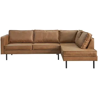 Mid.you Ecksofa , Braun , Leder , Lederlook , Füllung: Schaumstoff , 270x170 cm , Made in Europe , Wohnzimmer, Sofas & Couches, Wohnlandschaften, Ecksofas