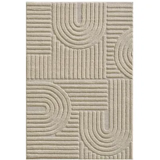 Ayyildiz Hochflorteppich 140 x 200 cm Beige