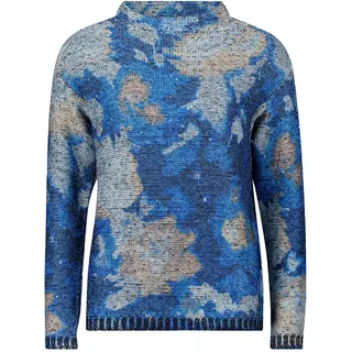Betty Barclay Rundhalspullover »Grobstrick-Pullover mit Print«